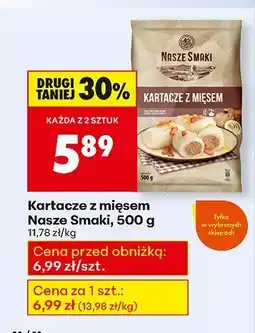 Biedronka Kartacze z mięsem Nasze Smaki, 500 g oferta