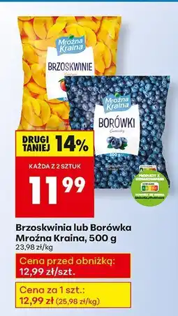 Biedronka Brzoskwinia Mroźna Kraina, 500 g oferta