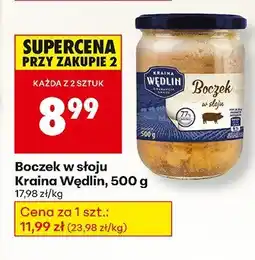 Biedronka Boczek w słoju Kraina Wedlin oferta