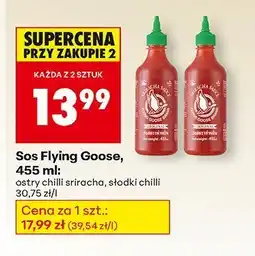 Biedronka Sos Flying Goose: ostry chilli sriracha oferta