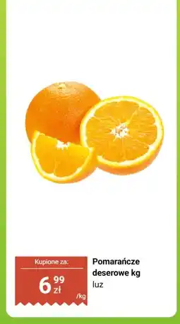 Biedronka Pomarańcze deserowe luz Biedronka oferta