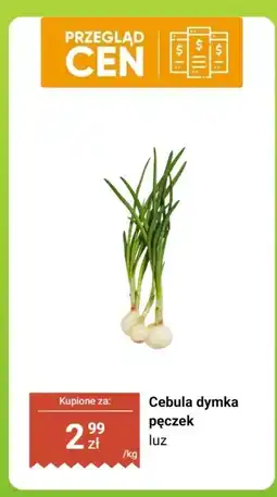 Biedronka Cebula dymka pęczek Biedronka oferta