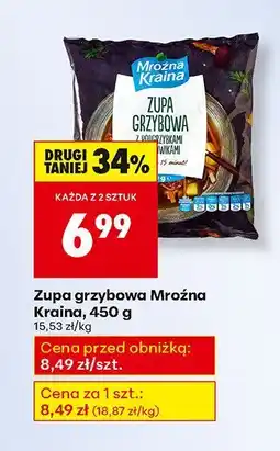 Biedronka Zupa grzybowa Mroźna Kraina, 450 g oferta