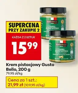 Biedronka Krem pistacjowy Gusto Bello oferta