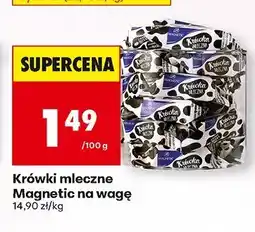 Biedronka Krówki mleczne Magnetic na wagę oferta