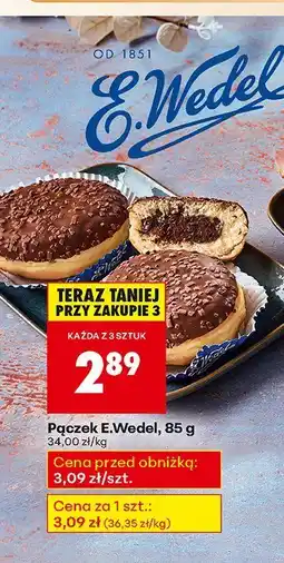 Biedronka Pączek E.Wedel, 85 g oferta