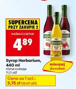 Biedronka Syrop Herbarium, 440 ml oferta