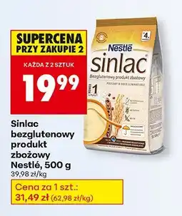 Biedronka Produkt zbożowy Sinlac bezglutenowy Nestlé, 500 g oferta