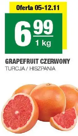 Spar Grapefruit czerwony Turcja / Hiszpania SPAR oferta