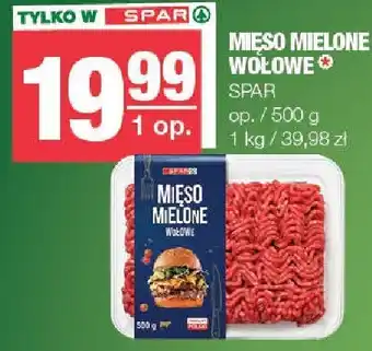 Mięso mielone wołowe Spar