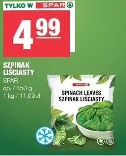 Spar Szpinak liściasty Spar oferta