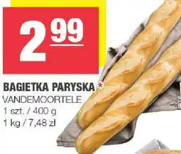 Spar Bagietka paryska VANDEMOORTELE oferta