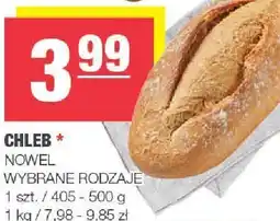 Spar Chleb NOWEL wybrane rodzaje oferta