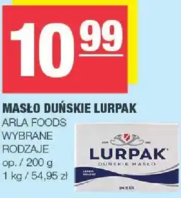 Spar Masło duńskie Lurpak Arla Foods oferta