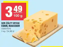 Spar Ser żółty Rycki Edam, Maasdam OSM Ryki oferta