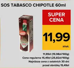 Supeco Sos Tabasco Chipotle 60ml oferta
