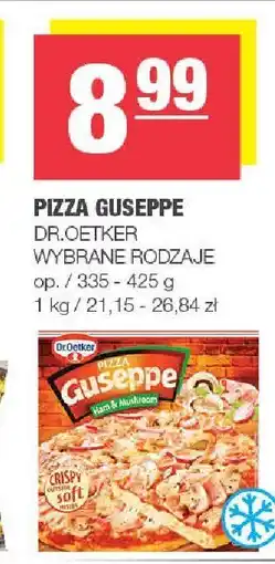 Spar Pizza Guseppe DR.OETKER wybrane rodzaje oferta