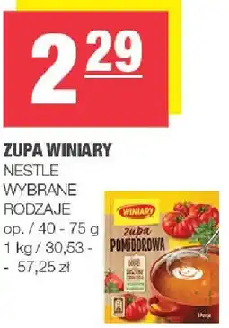 Spar Zupa winiary NESTLE wybrane rodzaje oferta