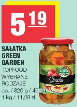 Spar Sałatka Green Garden TOPFOOD wybrane rodzaje oferta
