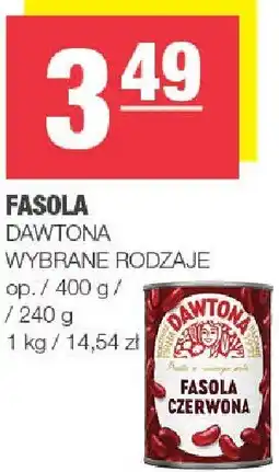 Spar Fasola DAWTONA wybrane rodzaje oferta