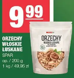 Spar Orzechy włoskie łuskane SPAR oferta