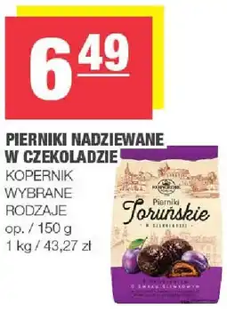 Spar Pierniki nadziewane w czekoladzie KOPERNIK wybrane rodzaje oferta
