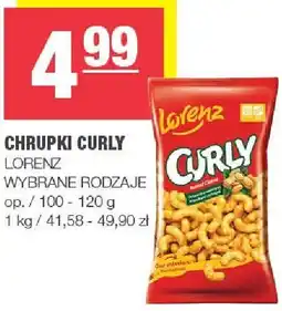 Spar Chrupki Curly LORENZ wybrane rodzaje oferta