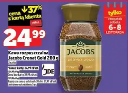 Topaz Kawa rozpuszczalna Jacobs Cronat Gold 200 g oferta