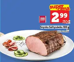 Topaz Szynka Sołtysówka 100 g JBB oferta