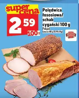 Topaz Polędwica łososiowa/schab cygański 100 g Pekpol oferta