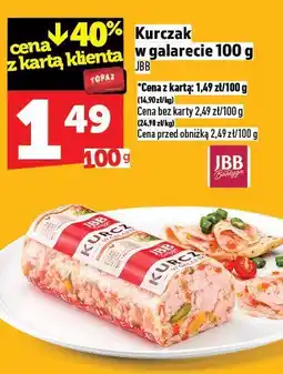 Topaz Kurczak w galarecie 100 g JBB oferta