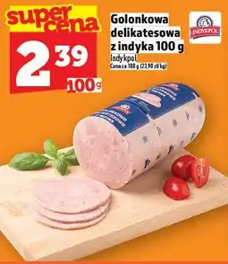 Topaz Golonkowa delikatesowa z indyka 100 g Indykpol oferta