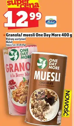 Topaz Granola/muesli One Day More 400 g oferta