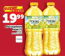Topaz Olej rzepakowy Polski 3 L Komagra oferta