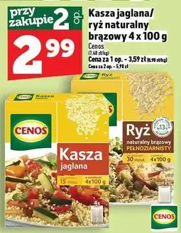 Topaz Kasza jaglana/ryż naturalny brązowy Cenos 4 x 100 g oferta