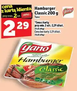 Topaz Hamburger Classic Yano 200 g oferta