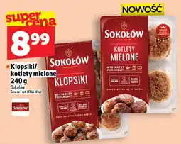 Topaz Klopsiki/kotlety mielone Sokołów 240 g oferta