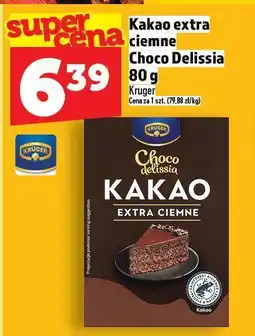 Topaz Kakao extra ciemne Choco Delissia Kruger 80 g oferta