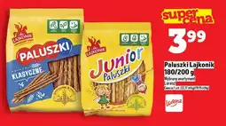 Topaz Paluszki Lajkonik 180/200 g oferta