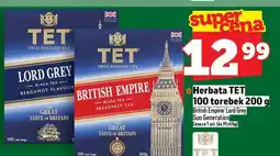 Topaz Herbata TET 100 torebek 200g Lord Grey/British Empire oferta