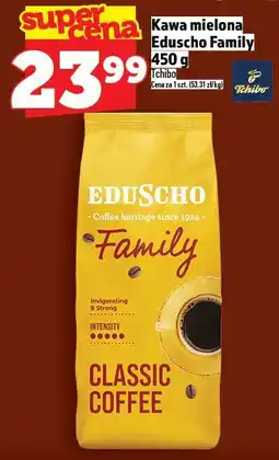 Topaz Kawa mielona Eduscho Family 450g oferta