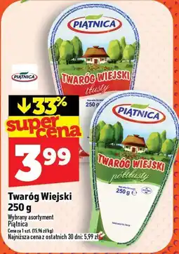 Topaz Twaróg Wiejski 250 g Piątnica oferta