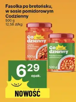 Delikatesy Centrum Fasolka Fasolka po bretońsku, w sosie pomidorowym Codzienny oferta