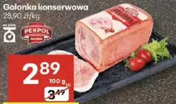 Delikatesy Centrum Golonka konserwowa Pekpol oferta
