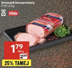 Delikatesy Centrum Smaczek konserwowy Duda oferta