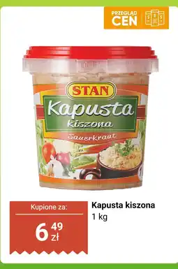Dino Kapusta kiszona Stan 1 kg oferta