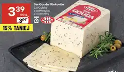 Delikatesy Centrum Ser Gouda Mlekovita z czarnuszką, z kozieradką oferta