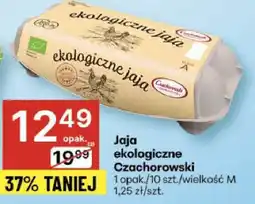 Delikatesy Centrum Jaja ekologiczne Czachorowski wielkość M oferta