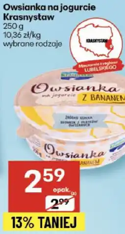 Delikatesy Centrum Owsianka na jogurcie Krasustaw oferta