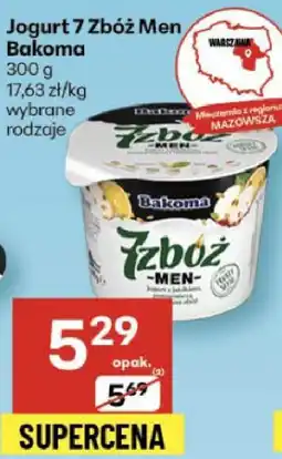 Delikatesy Centrum Jogurt 7 Zbóż Men Bakoma oferta